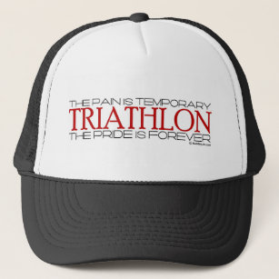Boné Triathlon - o orgulho é Forever
