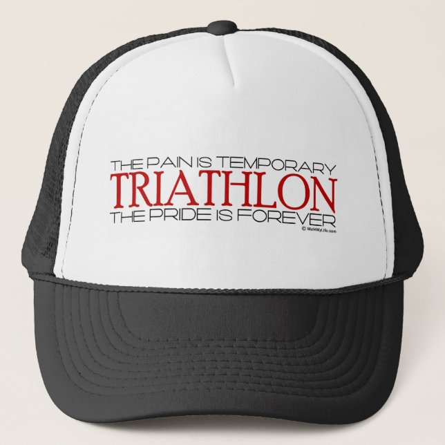 Boné Triathlon - o orgulho é Forever (Frente)