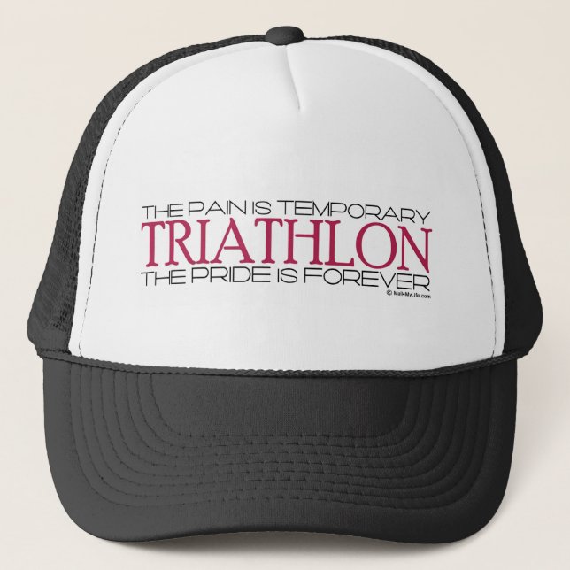 Boné Triathlon - o orgulho é Forever (Frente)