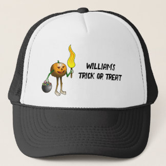Boné Trick or Treat pumpkin