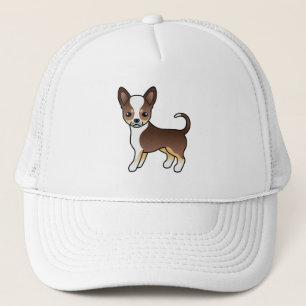 Boné Tricolor Casaco Chihuahua Cute Dog