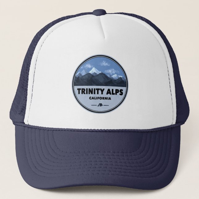 Boné Trinity Alps Camping Califórnia (Frente)