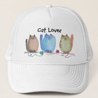 Boné Trío de Gatinhos