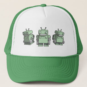 Boné Trio do robô
