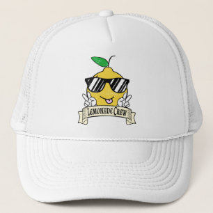 Boné Tripulação de Limonada - Mão de Paz de Kawaii e