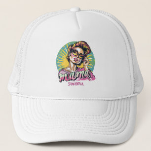 Boné Trô Personalizado Da Pop De Arte Da Mamãe (16)
