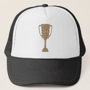 Boné TROFÉU Dourado: Celebração da recompensa do pr