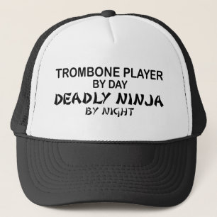 Boné Trombone Ninja mortal em a noite