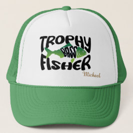 Boné Trophy Bass Fisher Customizable