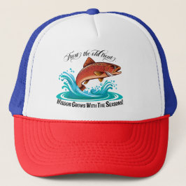 Boné Trophy Brown Trout Leaping From Water