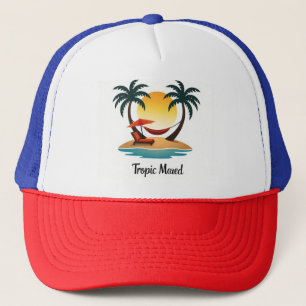 Boné Tropic Mood Palm Tree Chill Hat