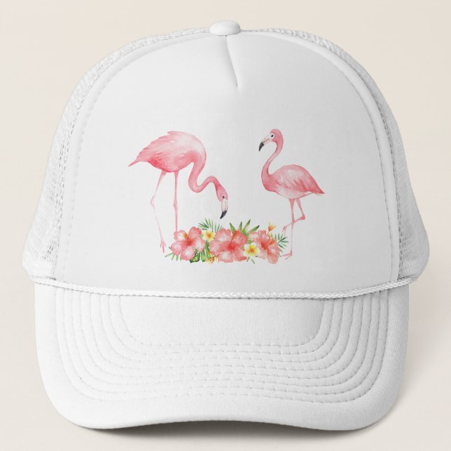 Boné Tropical de Baseball Flamingo (Frente)