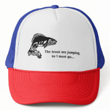 Trout Fish Design Hat