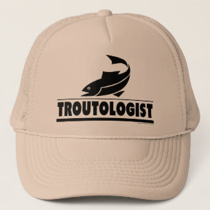 Boné Trout-ologista - Peixe Humoroso