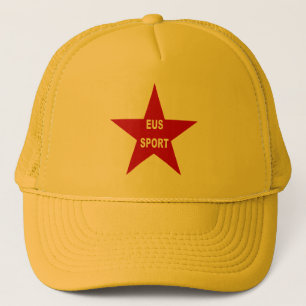 Boné trucker amarelo ESTRELADO EUSKADI DESPORTO