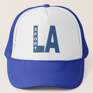 Boné trucker branco/real LOUISIANA DESPORTO EUA