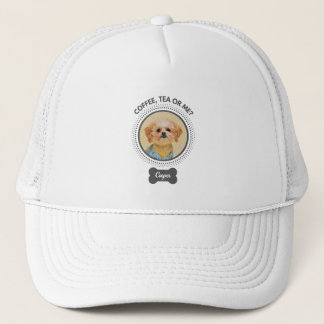 Boné Trucker de Foto Personalizada para Cães