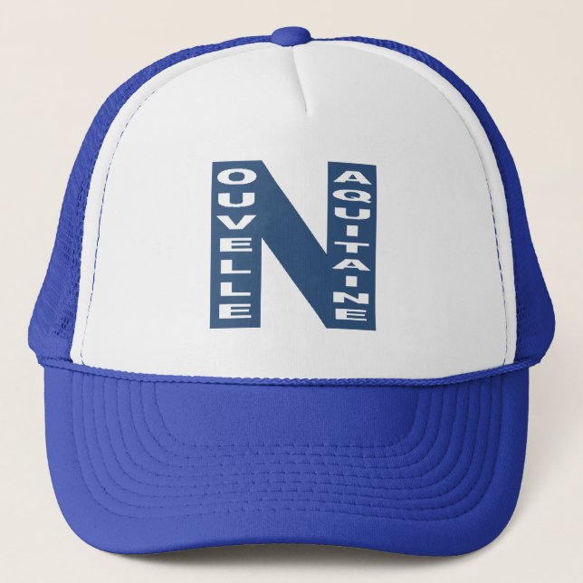 Boné Trucker   DESENHO NOTÍCIA AQUITÂNIA (Frente)