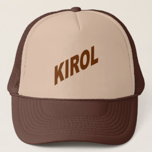 Boné Trucker fulvo/castanho KIROL
