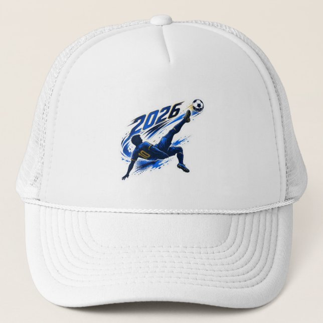 Boné Trucker Gráfico de Jogador de Futebol Dinâmic (Frente)