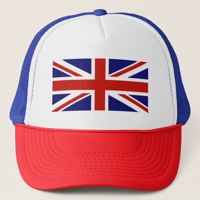 Boné Trucker Hat/British Flag (Frente)
