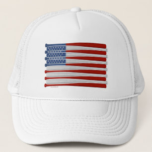 Boné Trucker Hat da América do Baseball (EUA)