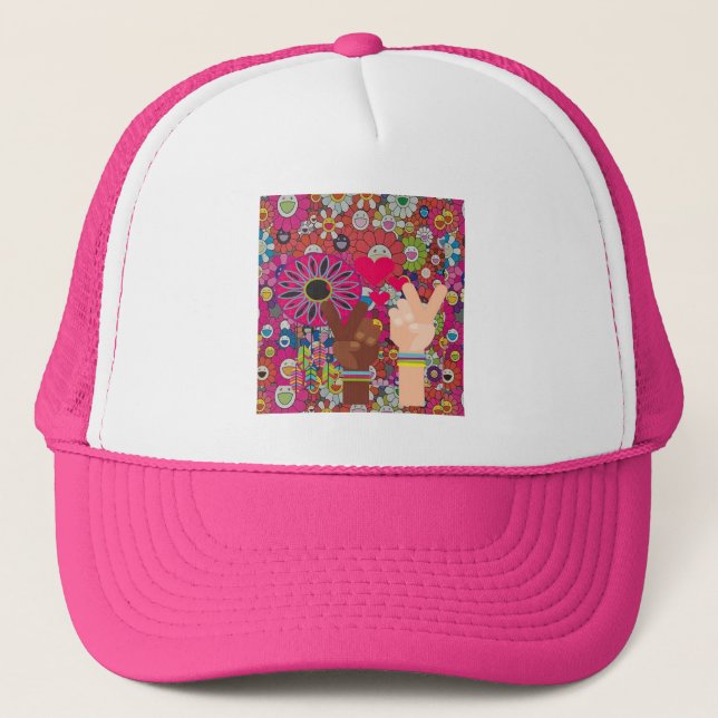 Boné Trucker Hat da Paz (Frente)