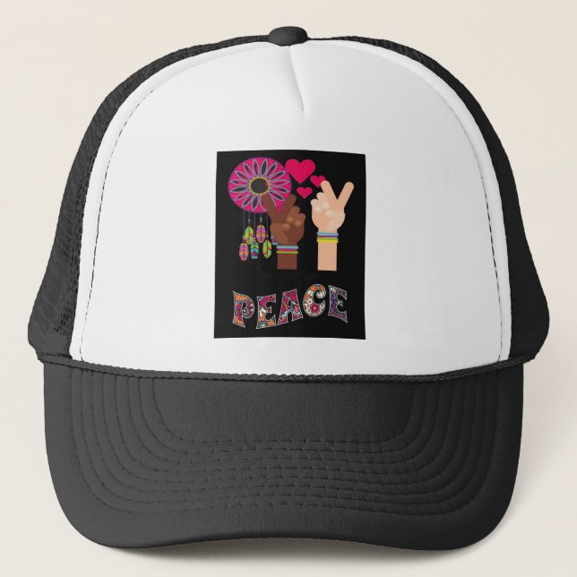 Boné Trucker Hat da Paz (Frente)