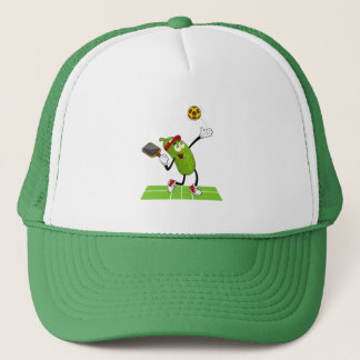 Boné Trucker Hat de "Cartoon de Pickleball"