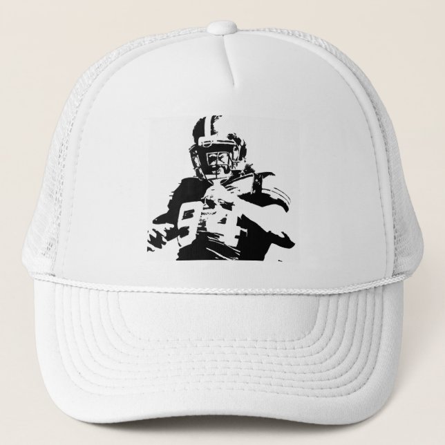 Boné Trucker Hat do Jogador de Futebol (Frente)