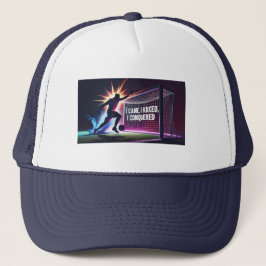 Boné Trucker Hat - engraçado no futebol