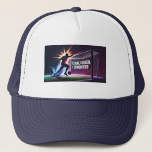 Boné Trucker Hat - engraçado no futebol