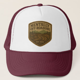 Boné Trucker Hat Externo - Estética de Aventura Vintage