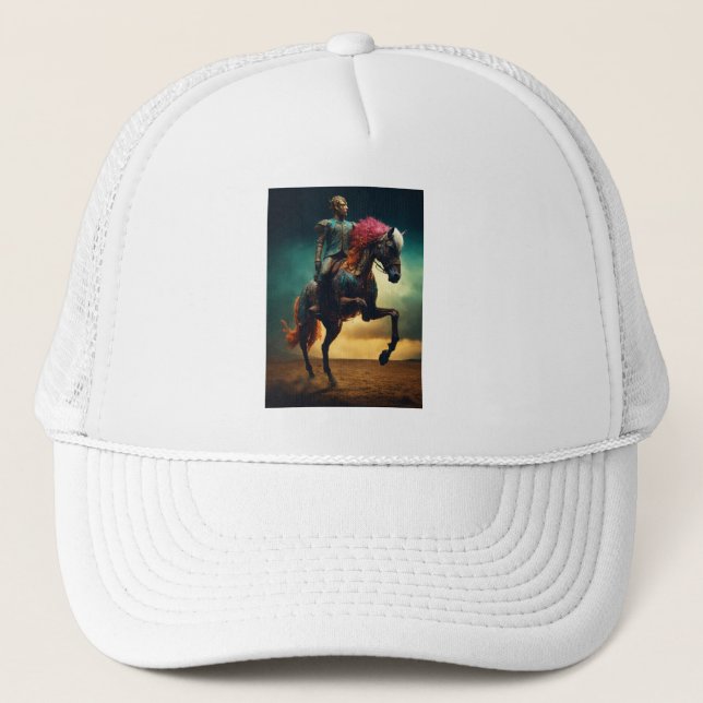 Boné Trucker Hat "Glória da Corda: Elevem seu olhar com (Frente)