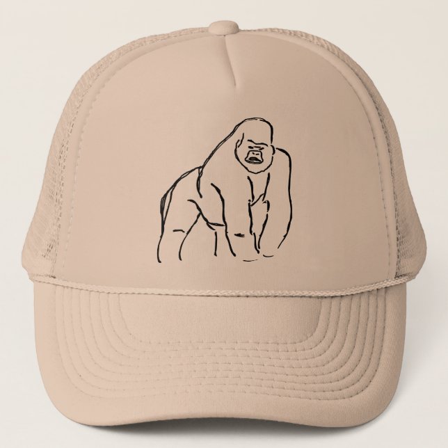 Boné Trucker Hat Gorilla (Frente)