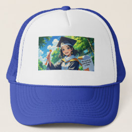 Boné Trucker Hat- Graduation Funny Quote.
