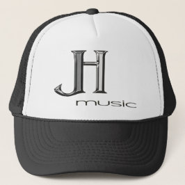 Boné Trucker Hat - Logotipo de música JH