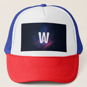 Boné Trucker Hat Personalizado com Galáxia Brilhante In