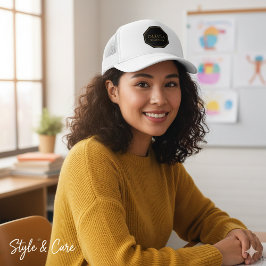 Boné Trucker Hat Personalizado com Nome e Cargo