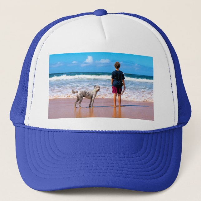 Boné Trucker Hat Personalizado com o Design de Fotograf (Frente)