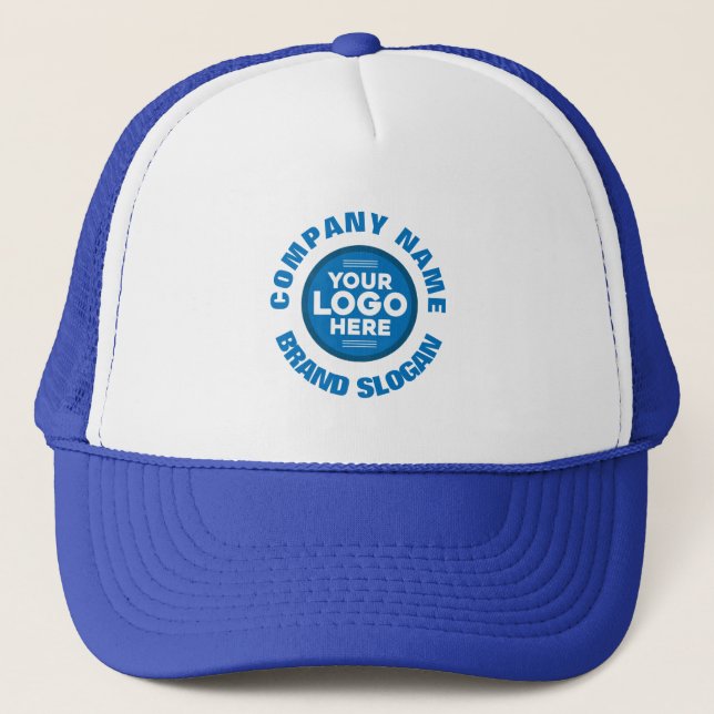 Boné Trucker Hat personalizável com nome e logotipo da  (Frente)
