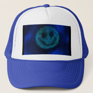 Boné Trucker Hat Smiley face assustador