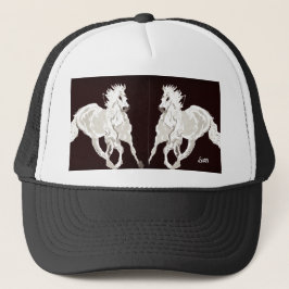 Boné Trucker Hat: Stallions na Corrida