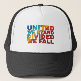 Boné Trucker Hat: Unidos Nós Defendemos