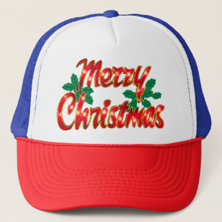 Boné Trucker odeia design de Natal