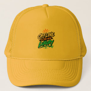 Boné Trucker Offline É O Novo Luxo Streetwear