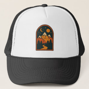 Boné Trucker Paisagem Celestial