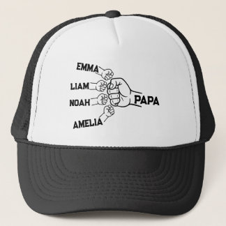 Boné Trucker Personalizado Papa Punho Cerrado com
