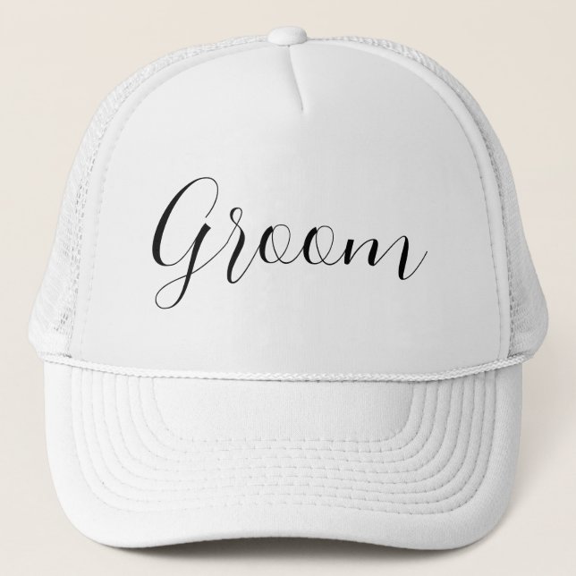 Boné Trucker Personalizado para Noivo – Perfeito p (Frente)