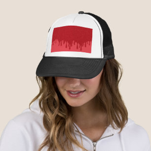 Boné Trucker Vermelho Tomate Personalizado